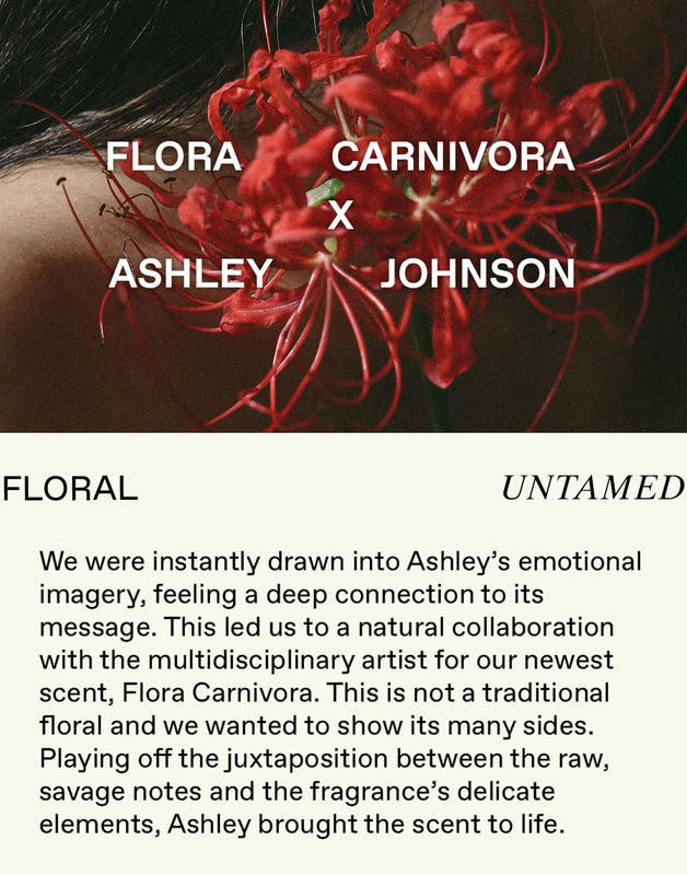 FLORA CARNIVORA  X Ashley Johnson