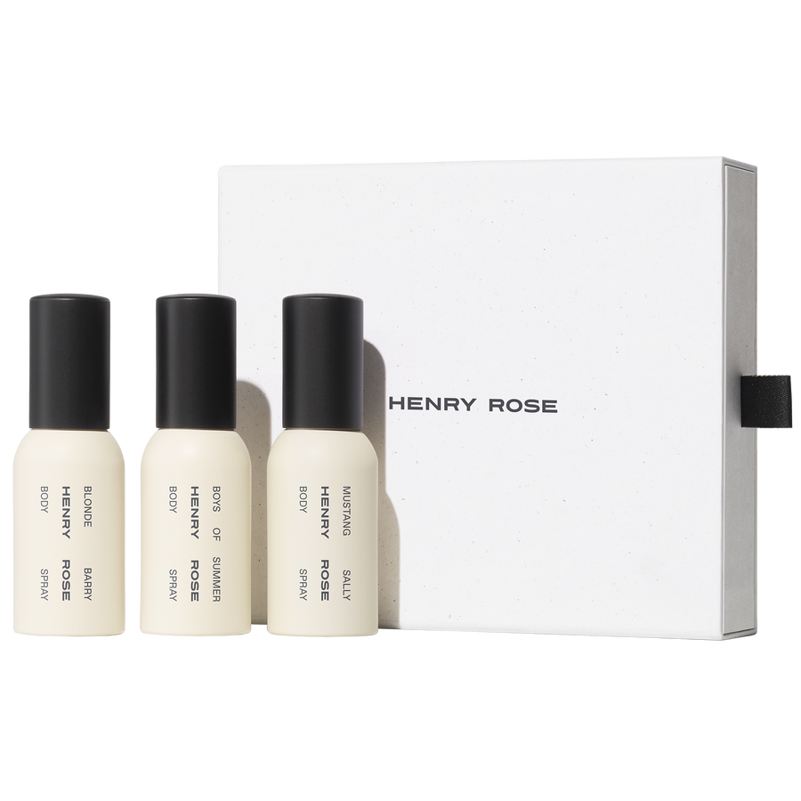 Mini Body Spray Trio Set Henry Rose Perfume