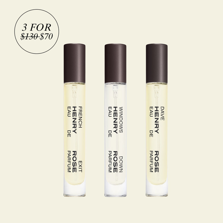 THE ANNIVERSARY TRIO Henry Rose Perfume